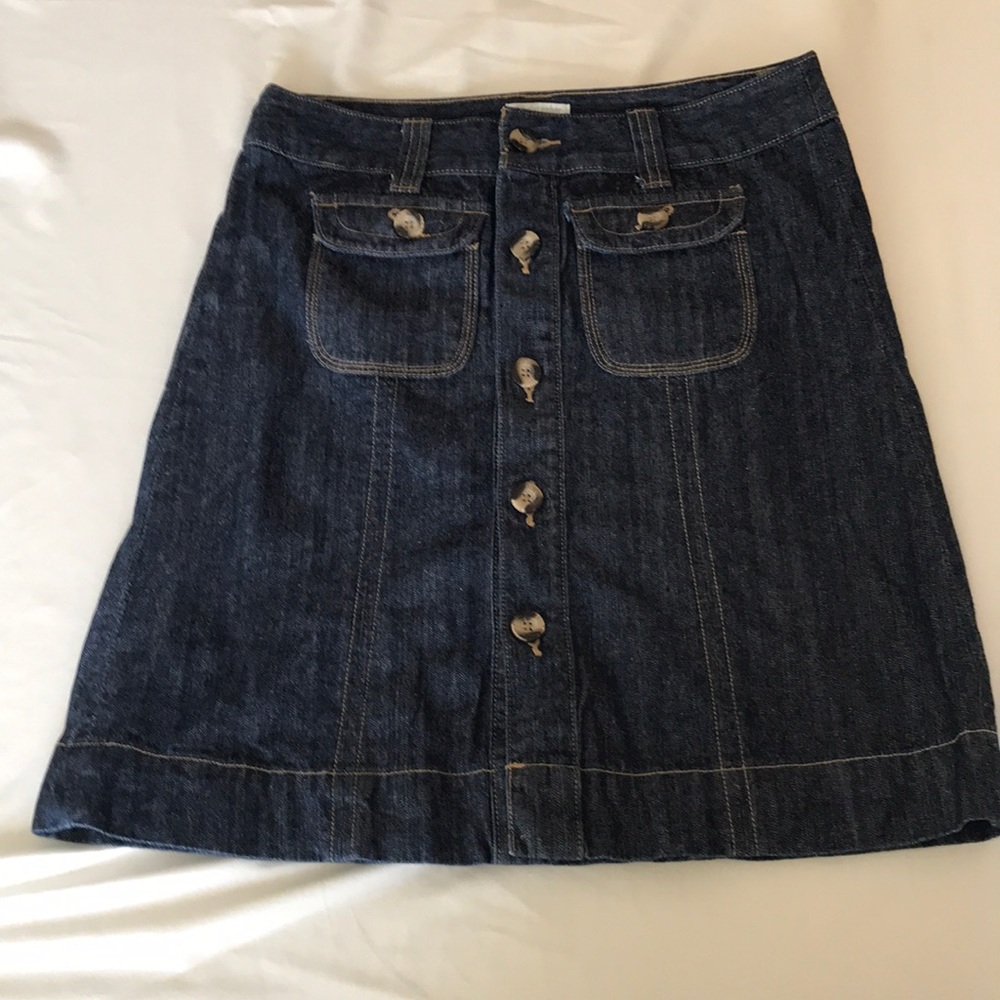 Christopher & Banks Denim skirt Size 4